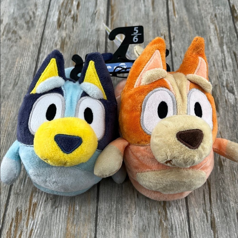 Baby Bluey 3D Characters Slippers Shoes Size 5/6